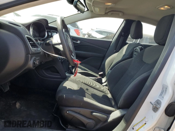 2016 Dodge Dart SE with VIN 1C3CDFAAXGD533654, listed as a Copart auction lot 52884665 with 175,091 mi miles and Salvage Title. Bid and sale history available at carsss.com. Image 7.