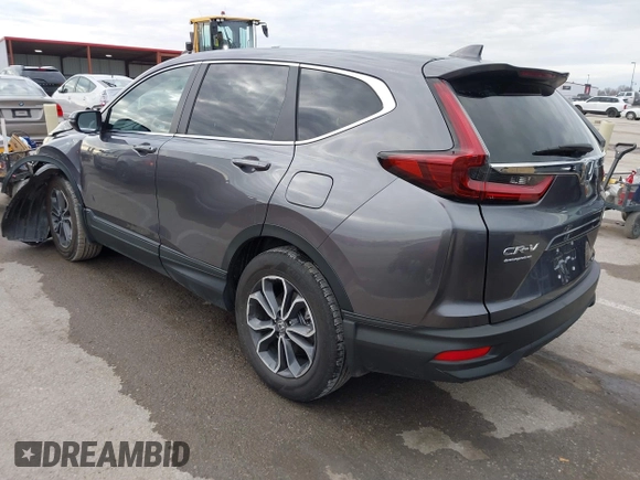 2021 Honda CR-V EX with VIN 7FARW2H56ME017687, listed as a IAAI auction lot 41653850 with 13,571 mi miles. Bid and sale history available at carsss.com. Image 3.