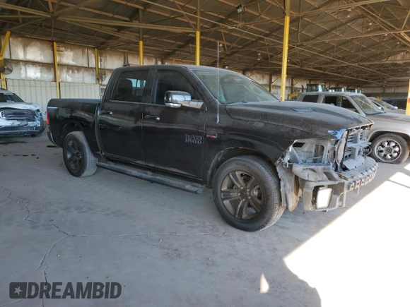 2015 Ram 1500 Sport with VIN 1C6RR6MT5FS785009, listed as a Copart auction lot 84213404 with 196,256 mi miles and Salvage title. Bid and sale history available at DreamBid. Image 4.