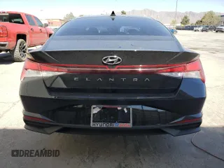 2023 Hyundai Elantra SEL with VIN 5NPLM4AG1PH113473, listed as a Copart auction lot 53543265 with 33,655 mi miles and Salvage title. Bid and sale history available at DreamBid. Image 6.