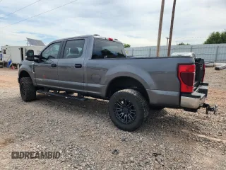 2022 Ford F-250 XL with VIN 1FT8W2BT7NEF80121, listed as a Copart auction lot 62993505 with Not provided miles and Salvage title. Bid and sale history available at DreamBid. Image 2.