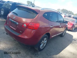 2013 Nissan Rogue S with VIN JN8AS5MT8DW512547, listed as a IAAI auction lot 41970436 with 138,087 mi miles. Bid and sale history available at carsss.com. Image 4.