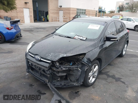 2013 Ford Focus SE with VIN 1FADP3K2XDL296376, listed as a IAAI auction lot 41885580 with 89,615 mi miles. Bid and sale history available at carsss.com. Image 6.