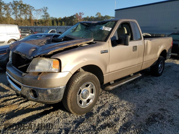 2006 Ford F-150 XL with VIN 1FTRF14WX6KB37907, listed as a Copart auction lot 76705714 with 722,973 mi miles and Salvage Title. Bid and sale history available at carsss.com. Image 1.