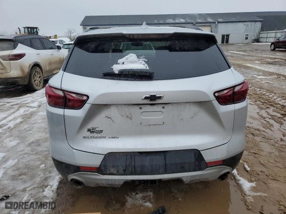 2019 Chevrolet Blazer with VIN 3GNKBGRS3KS584560, listed as a Copart auction lot 85635414 with 59,431 mi miles and Clean Title. Bid and sale history available at carsss.com. Image 6.
