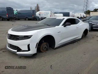 2020 Chevrolet Camaro 1SS with VIN 1G1FF1R77L0150294, listed as a Copart auction lot 43775785 with 30,255 mi miles and Salvage Title. Bid and sale history available at carsss.com. Image 1.