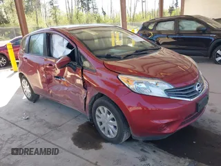 2016 Nissan Note SV with VIN 3N1CE2CP1GL376371, listed as a IAAI auction lot 42096702 with 44,326 mi miles and . Bid and sale history available at DreamBid. Image 1.