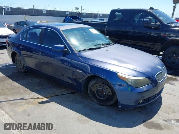 2004 BMW 5 Series 525i with VIN WBANA53524B176918, listed as a IAAI auction lot 41969210 with Not Provided miles and . Bid and sale history available at DreamBid. Image 1.