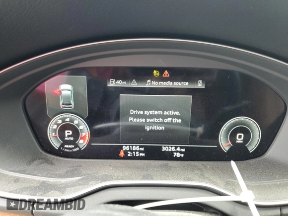 2021 Audi Q5 Premium Plus с VIN WA1BAAFY0M2007561, выставлен на аукционе Copart как лот 58225755 с пробегом 96 186 миль миль и Списание • Salvage title. История ставок и продаж доступна на DreamBid. Изображение 9.