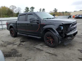 2016 Ford F-150 XLT with VIN 1FTEW1EFXGFA94533, listed as a Copart auction lot 53718085 with 92,619 mi miles and Salvage Title. Bid and sale history available at carsss.com. Image 4.