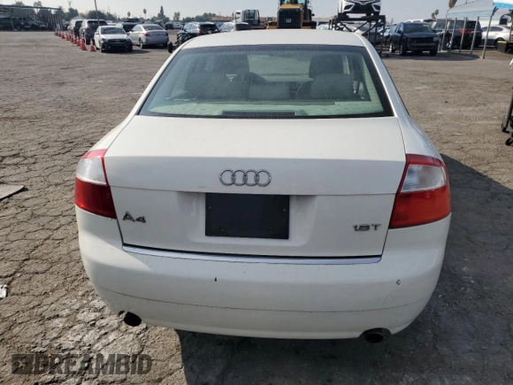 2004 Audi A4 1.8T z VIN WAUJC68E44A251969, wystawiony jako Copart lot #83462074 z przebiegiem 75 854 mil mil oraz Szkoda całkowita • Salvage title. Historia ofert i sprzedaży dostępna na DreamBid. Obrazek 6.
