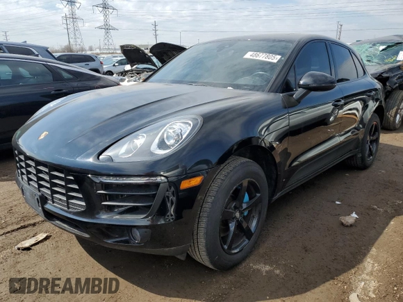 2017 Porsche Macan with VIN WP1AA2A57HLB01147, listed as a Copart auction lot 48677805 with 107,473 mi miles and Salvage Title. Bid and sale history available at DreamBid. Image 1.