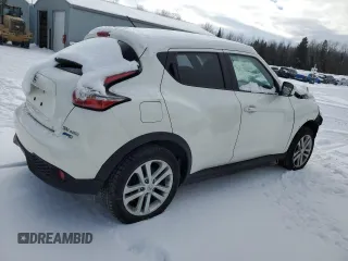 2015 Nissan Juke SL with VIN JN8AF5MVXFT553711, listed as a Copart auction lot 89395215 with 184,531 mi miles and Salvage title. Bid and sale history available at DreamBid. Image 3.