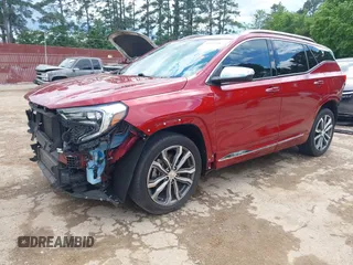 2018 GMC Terrain Denali with VIN 3GKALSEX1JL281439, listed as a IAAI auction lot 42193402 with 97,563 mi miles and . Bid and sale history available at DreamBid. Image 19.