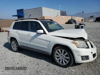 2010 Mercedes-Benz GLK 350 with VIN WDCGG5GB2AF423511, listed as a Copart auction lot 53867295 with 194,517 mi miles and Salvage Title. Bid and sale history available at DreamBid. Image 4.