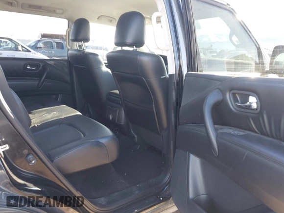 2021 Nissan Armada SV with VIN JN8AY2AD9M9662062, listed as a IAAI auction lot 41646938 with 83,979 mi miles. Bid and sale history available at carsss.com. Image 8.