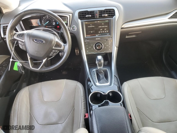 2015 Ford Fusion Titanium Hybrid with VIN 3FA6P0RU9FR172909, listed as a Copart auction lot 44025515 with 93,141 mi miles and Salvage Title. Bid and sale history available at carsss.com. Image 8.