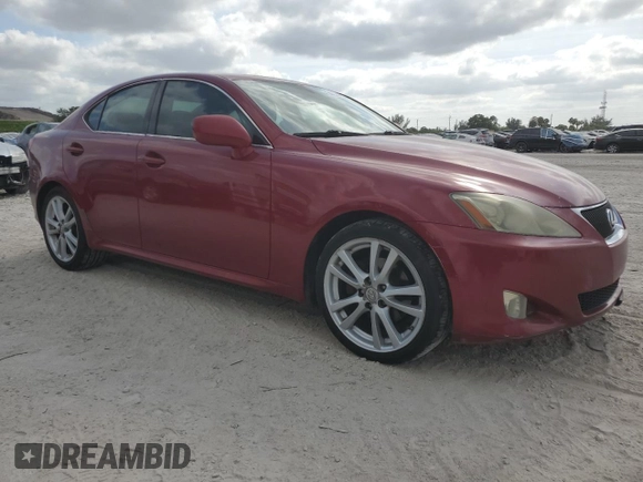 2006 Lexus IS 250 Manual with VIN JTHBK262165005368, listed as a Copart auction lot 54226295 with 182,659 mi miles and Clean Title. Bid and sale history available at carsss.com. Image 4.