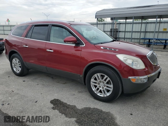 2009 Buick Enclave CX with VIN 5GAER13D89J168977, listed as a Copart auction lot 54407345 with 127,150 mi miles and Clean Title. Bid and sale history available at carsss.com. Image 4.