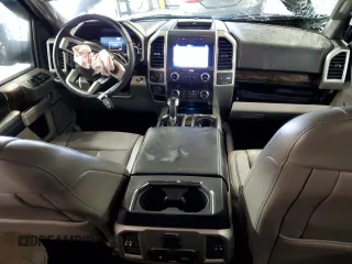2019 Ford F-150 XL with VIN 1FTEW1E41KFC63619, listed as a Copart auction lot 55754145 with 44,697 mi miles and Salvage title. Bid and sale history available at DreamBid. Image 8.