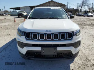 2025 Jeep Compass Sport with VIN 3C4NJDAN3ST515939, listed as a Copart auction lot 47130745 with 9,136 mi miles and Clean title. Bid and sale history available at DreamBid. Image 5.