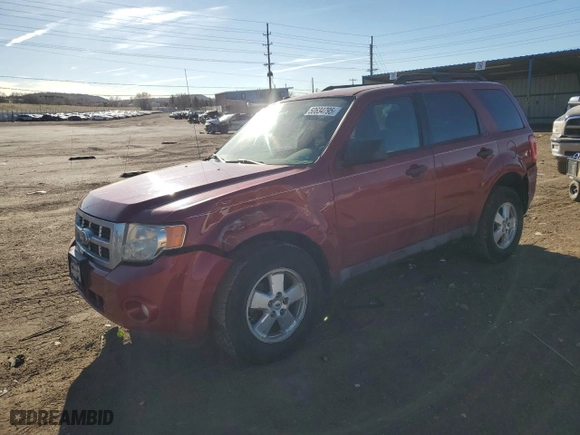 2011 Ford Escape XLT with VIN 1FMCU9D72BKB66536, listed as a Copart auction lot 50634795 with 187,113 mi miles and Salvage Title. Bid and sale history available at carsss.com. Image 1.