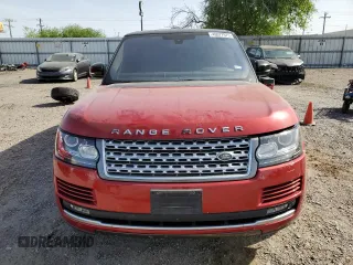 2016 Land Rover Range Rover Supercharged with VIN SALGS3EF9GA260742, listed as a Copart auction lot 49977975 with 98,159 mi miles and Salvage Title. Bid and sale history available at carsss.com. Image 5.