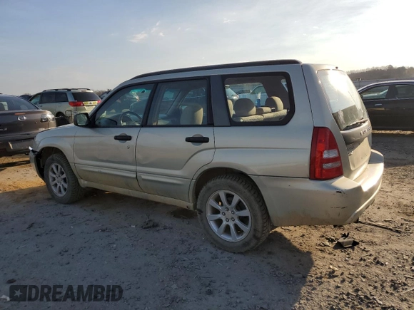 2005 Subaru Forester XS with VIN JF1SG656X5H737418, listed as a Copart auction lot 42572015 with 166,394 mi miles and Salvage title. Bid and sale history available at DreamBid. Image 2.