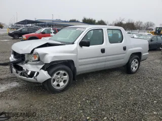 2009 Honda Ridgeline RT with VIN 5FPYK16239B103205, listed as a Copart auction lot 43269535 with 206,678 mi miles and Salvage Title. Bid and sale history available at carsss.com. Image 1.