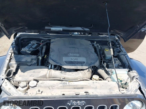 2016 Jeep Wrangler Unlimited Sahara with VIN 1C4HJWEG2GL273507, listed as a IAAI auction lot 39855004 with 87,011 mi miles and . Bid and sale history available at DreamBid. Image 10.