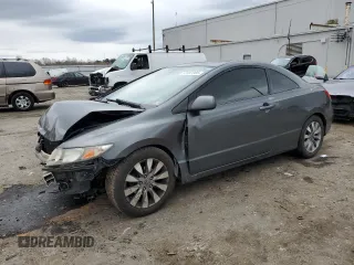 2010 Honda Civic Cpe EX with VIN 2HGFG1B82AH507012, listed as a Copart auction lot 51697385 with 111,201 mi miles and Salvage Title. Bid and sale history available at carsss.com. Image 1.