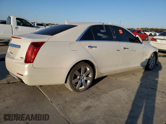 2014 Cadillac CTS Performance RWD with VIN 1G6AS5S35E0127761, listed as a Copart auction lot 83462174 with 103,344 mi miles and Salvage Title. Bid and sale history available at DreamBid. Image 3.