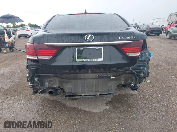 2015 Lexus LS 460 L with VIN JTHGL5EF6F5054364, listed as a IAAI auction lot 42465692 with 139,431 mi miles and . Bid and sale history available at DreamBid. Image 6.