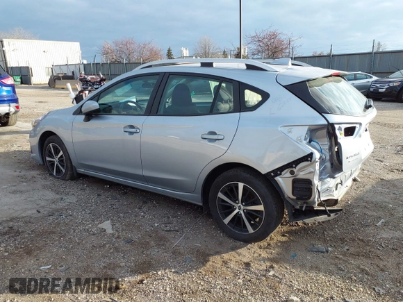 2023 Subaru Impreza Premium with VIN 4S3GTAD62P3701626, listed as a IAAI auction lot 41085511 with 28,745 mi miles and . Bid and sale history available at DreamBid. Image 3.