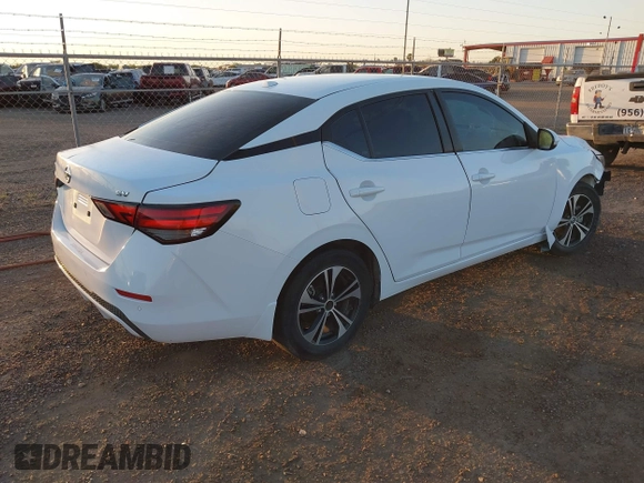2021 Nissan Sentra SV with VIN 3N1AB8CVXMY265401, listed as a IAAI auction lot 41973734 with 58,040 mi miles and . Bid and sale history available at DreamBid. Image 4.