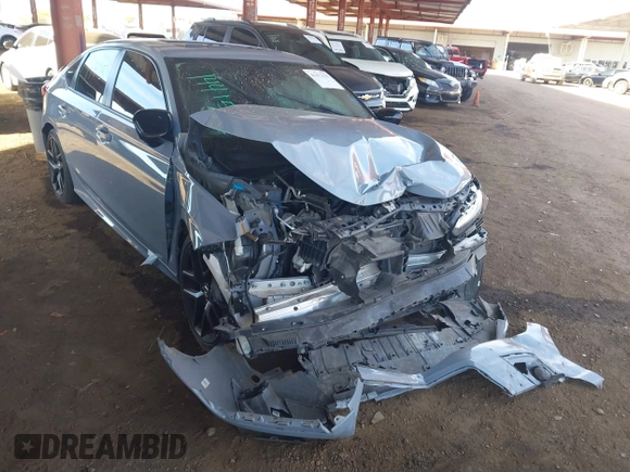 2022 Honda Civic Si with VIN 2HGFE1E58NH473302, listed as a IAAI auction lot 41473435 with 34,685 mi miles and . Bid and sale history available at DreamBid. Image 13.