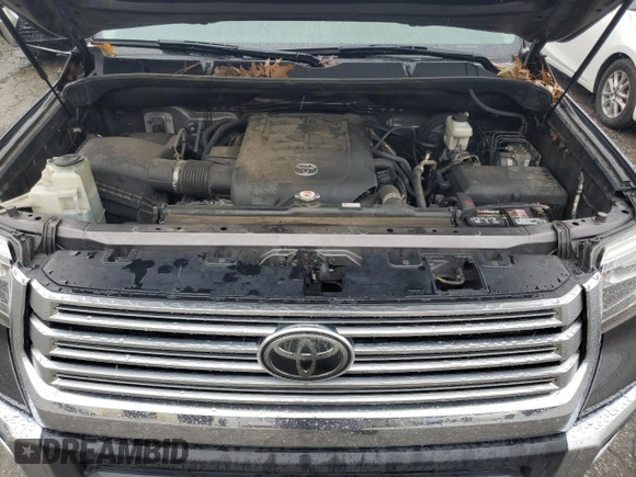 2018 Toyota Tundra 2WD SR5 with VIN 5TFFY5F13JX234805, listed as a Copart auction lot 83526764 with 181,940 mi miles and Salvage Title. Bid and sale history available at carsss.com. Image 11.
