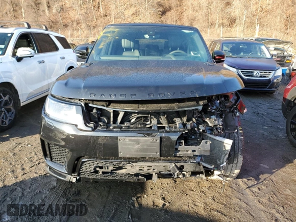 2021 Land Rover Range Rover Sport HST with VIN SALWS2RU0MA774280, listed as a Copart auction lot 84908794 with 19,554 mi miles and Salvage Title. Bid and sale history available at carsss.com. Image 5.