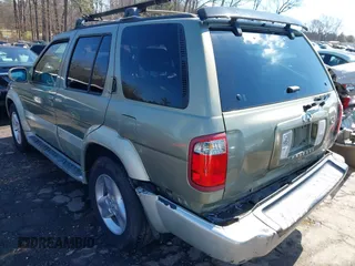 2003 Infiniti QX4 with VIN JNRDR09X13W251912, listed as a IAAI auction lot 41617833 with 162,231 mi miles and . Bid and sale history available at DreamBid. Image 3.