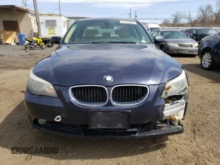 2006 BMW 5 Series 530xi with VIN WBANF735X6CG67105, listed as a Copart auction lot 51632655 with 164,969 mi miles and Salvage Title. Bid and sale history available at DreamBid. Image 5.