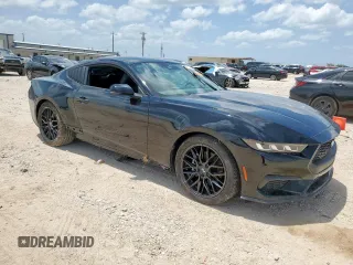 2024 Ford Mustang EcoBoost с VIN 1FA6P8TH8R5121211, выставлен на аукционе Copart как лот 61043315 с пробегом Не указан миль и Списание • Salvage title. История ставок и продаж доступна на DreamBid. Изображение 4.