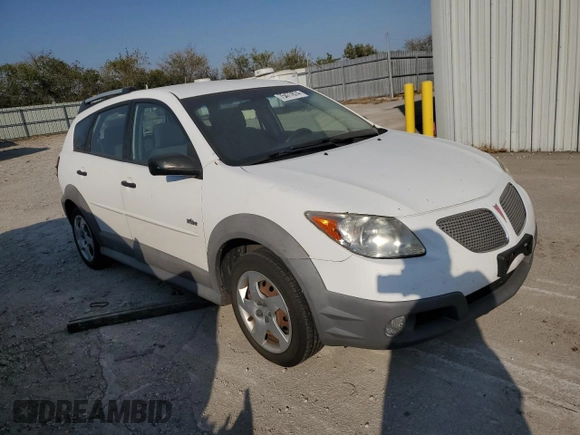 2008 Pontiac Vibe with VIN 5Y2SL65848Z400457, listed as a Copart auction lot 75477874 with 100,117 mi miles and Salvage Title. Bid and sale history available at carsss.com. Image 4.