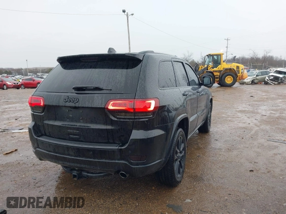 2020 Jeep Grand Cherokee Altitude with VIN 1C4RJFAG8LC257607, listed as a IAAI auction lot 41709146 with 55,414 mi miles. Bid and sale history available at carsss.com. Image 4.