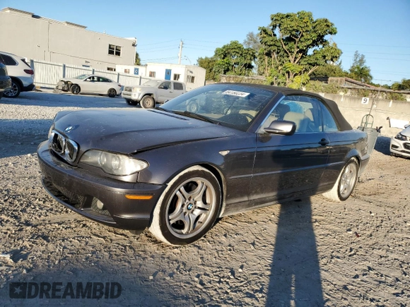 2005 BMW 3 Series 330Ci with VIN WBABW53485PL53102, listed as a Copart auction lot 84150234 with 70,344 mi miles and Salvage Title. Bid and sale history available at carsss.com. Image 1.