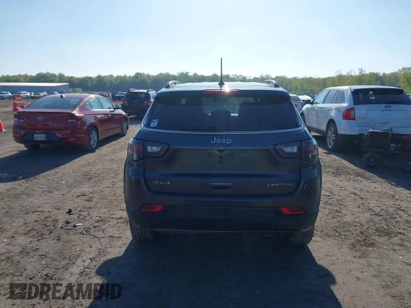 2022 Jeep Compass Limited with VIN 3C4NJDCB1NT153780, listed as a IAAI auction lot 42219869 with 121,000 mi miles and . Bid and sale history available at DreamBid. Image 16.