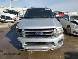 2015 Ford Expedition EL Limited with VIN 1FMJK2AT4FEF06781, listed as a Copart auction lot 46419285 with 186,703 mi miles and Salvage Title. Bid and sale history available at carsss.com. Image 5.