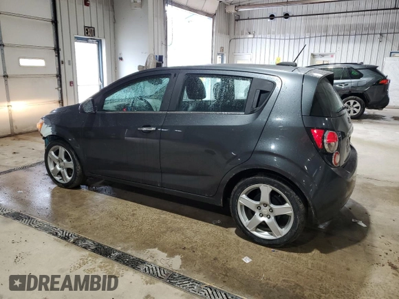 2016 Chevrolet Sonic LTZ z VIN 1G1JE6SB3G4108552, wystawiony jako Copart lot #57843505 z przebiegiem 101 897 mil mil oraz Szkoda całkowita • Salvage title. Historia ofert i sprzedaży dostępna na DreamBid. Obrazek 2.