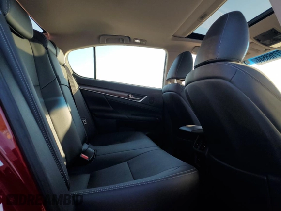 2015 Lexus GS 350 with VIN JTHCE1BL4FA001617, listed as a Copart auction lot 77165544 with 20,448 mi miles and Salvage Title. Bid and sale history available at carsss.com. Image 10.