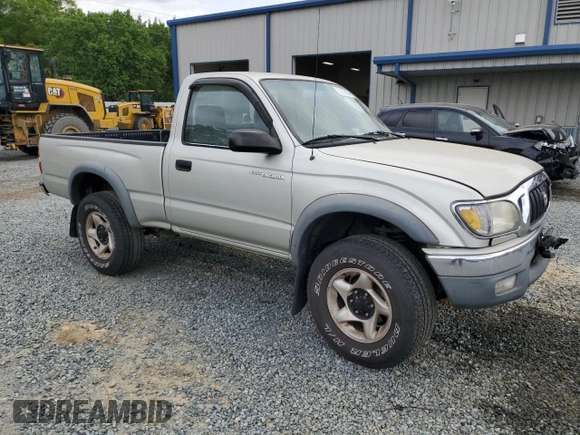 2001 Toyota Tacoma PreRunner with VIN 5TENM92N21Z783248, listed as a Copart auction lot 52572235 with 206,536 mi miles and Salvage title. Bid and sale history available at DreamBid. Image 4.