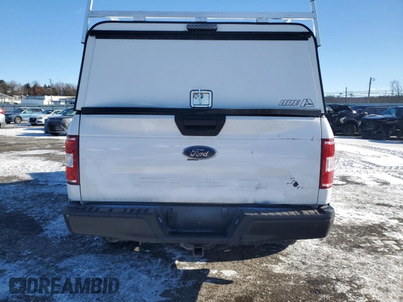 2020 Ford F-150 XL with VIN 1FTMF1CB7LKD54836, listed as a Copart auction lot 45554025 with 79,500 mi miles and Salvage Title. Bid and sale history available at carsss.com. Image 6.
